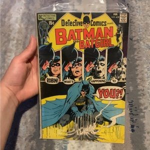 DC: DETECTIVE COMICS PRESENTS BATMAN & BATGIRL #408,, released 1971 vintage